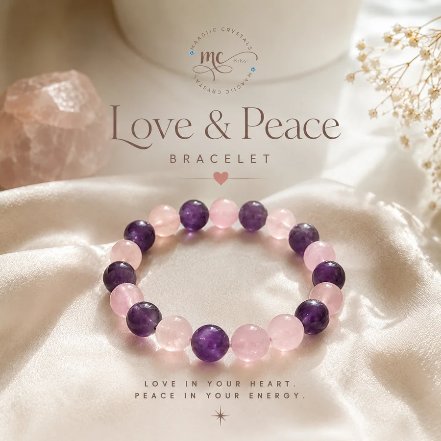 Love And Peace Bracelet