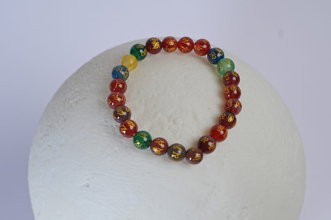 Seven Chakra + Om Mani Padme Hum Bracelet thumbnail 4