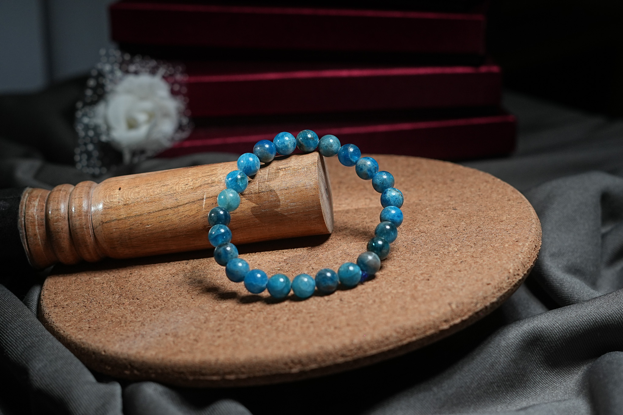 Blue Apatite Bracelet thumbnail 2