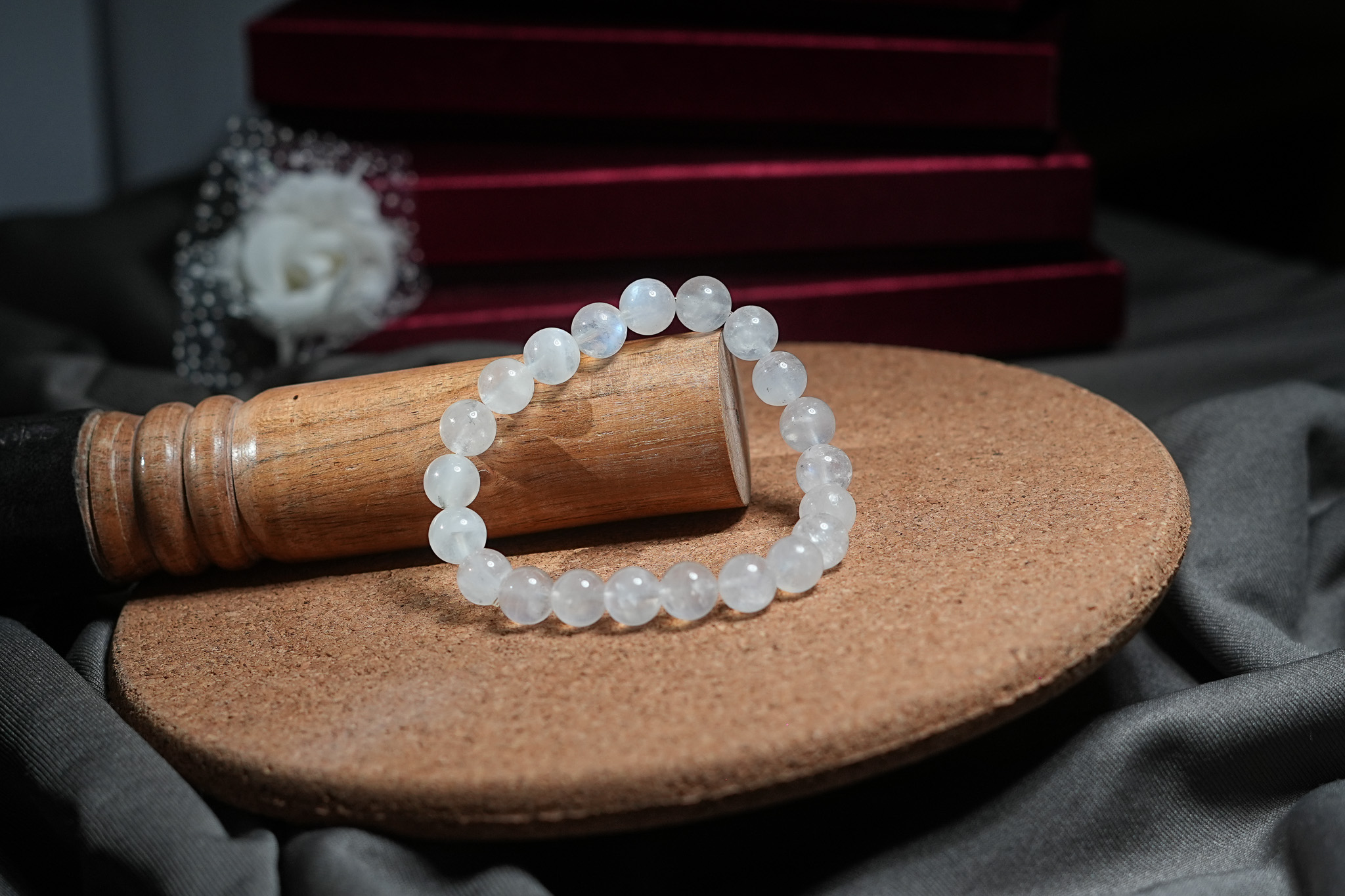 Moon Stone Crystal Bracelet thumbnail 2