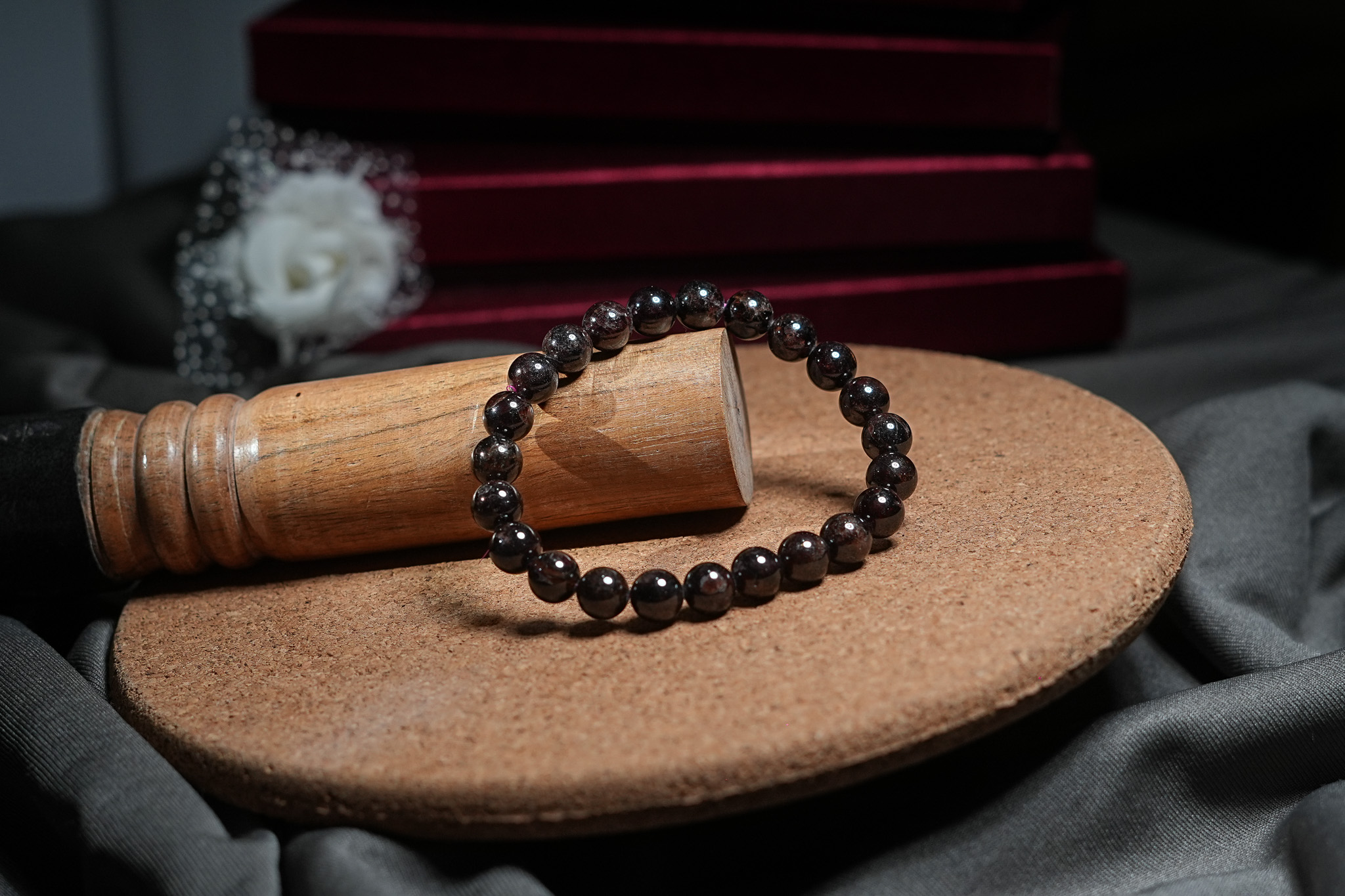 Red Garnet Bracelet thumbnail 2