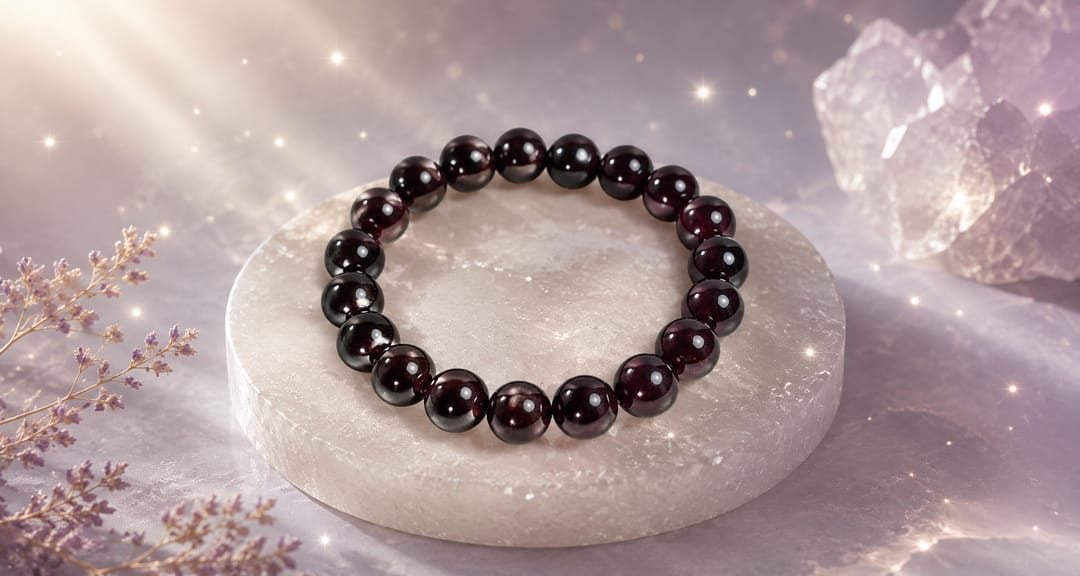 Red Garnet Bracelet thumbnail 4