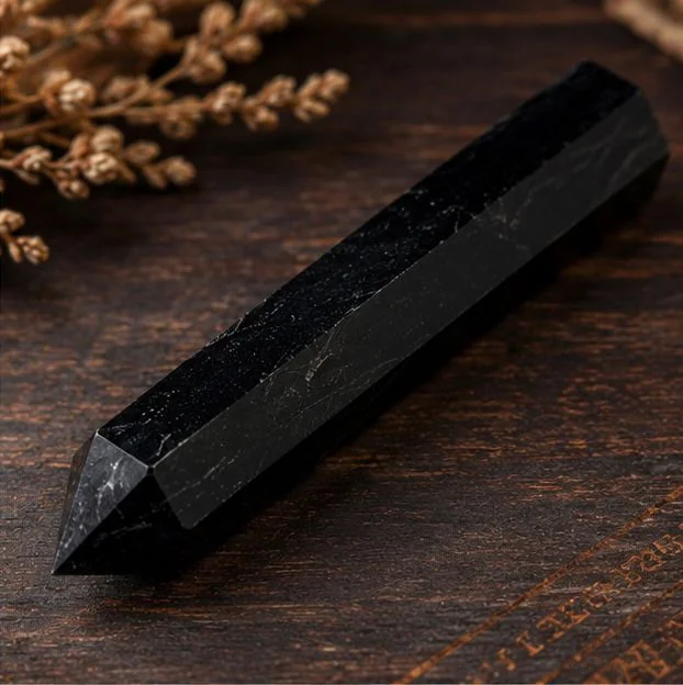 Black Tourmaline Pencil Tower thumbnail 2