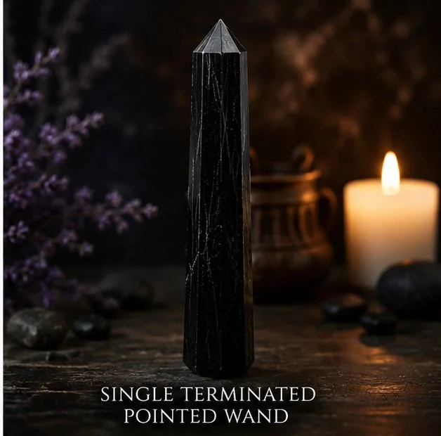 Black Tourmaline Wand