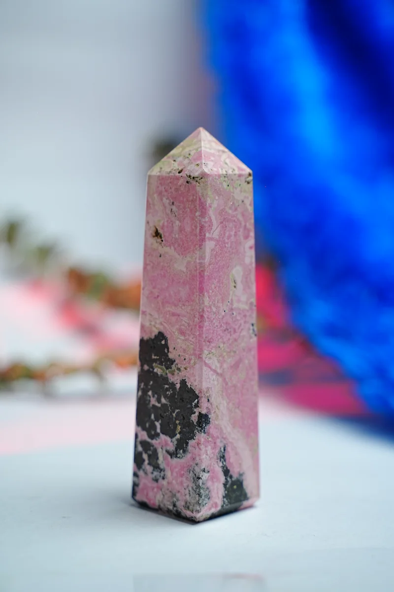 Rhodonite Crystal Tower