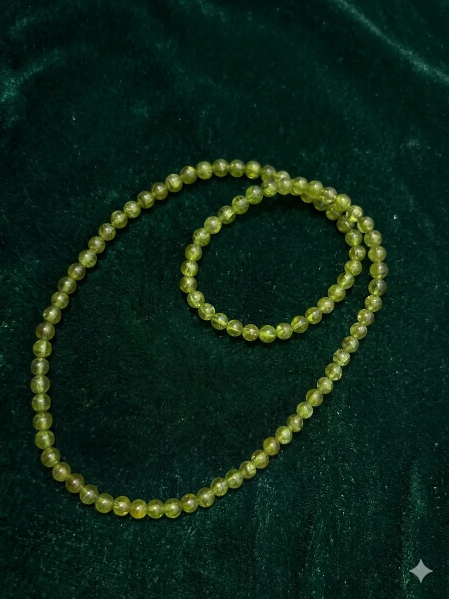 Peridot Mala