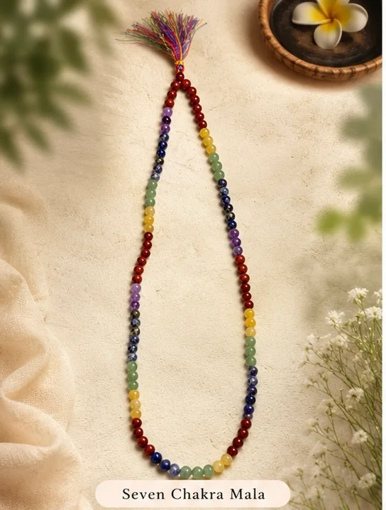 Seven Chakra Mala (Beaded)