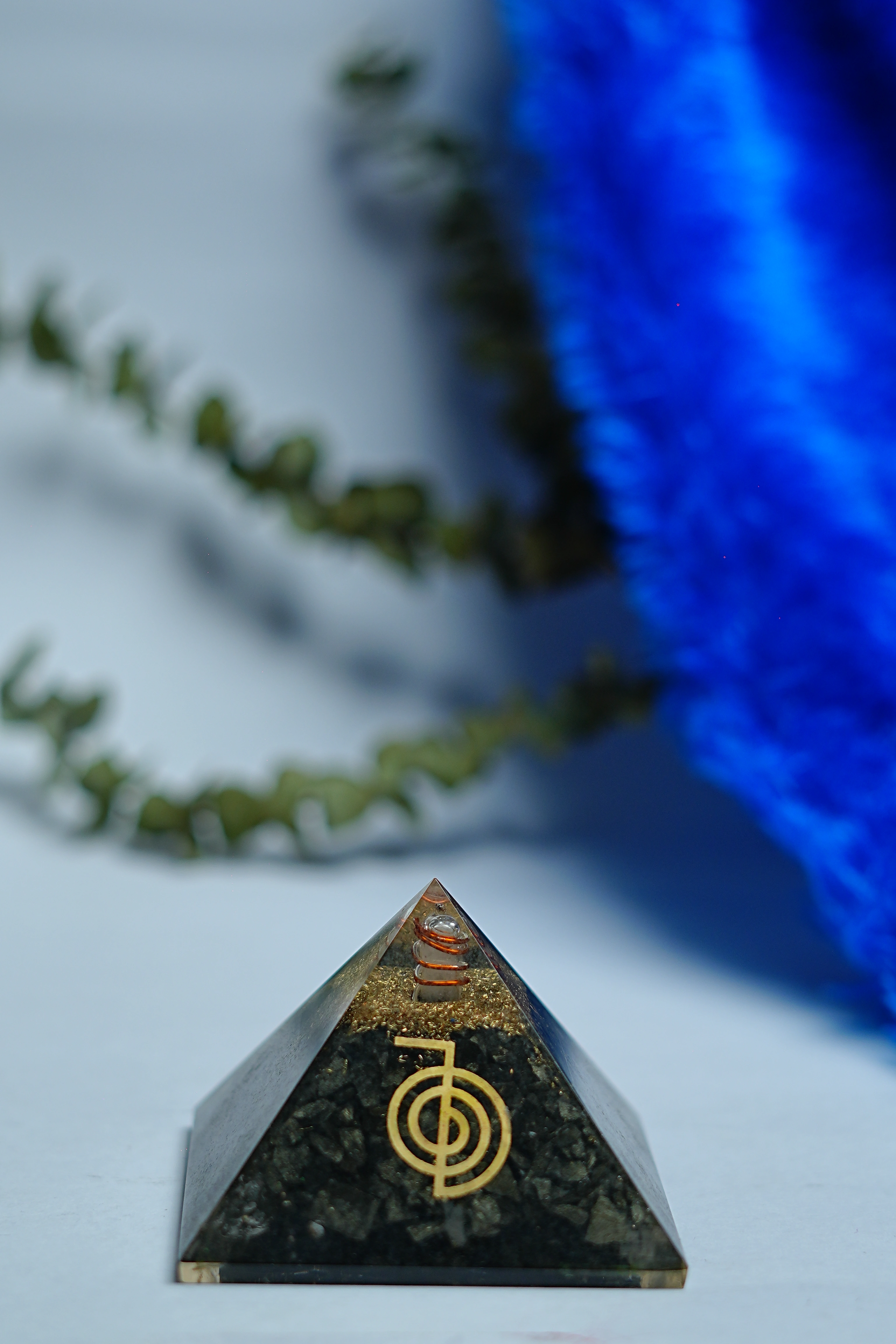 Black Tourmaline Pyramid