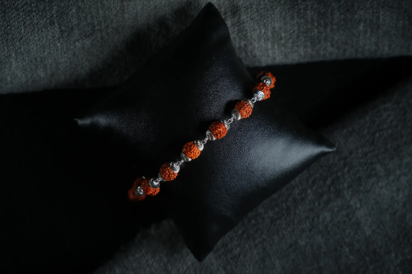 Silver Rudraksha Bracelet thumbnail 3