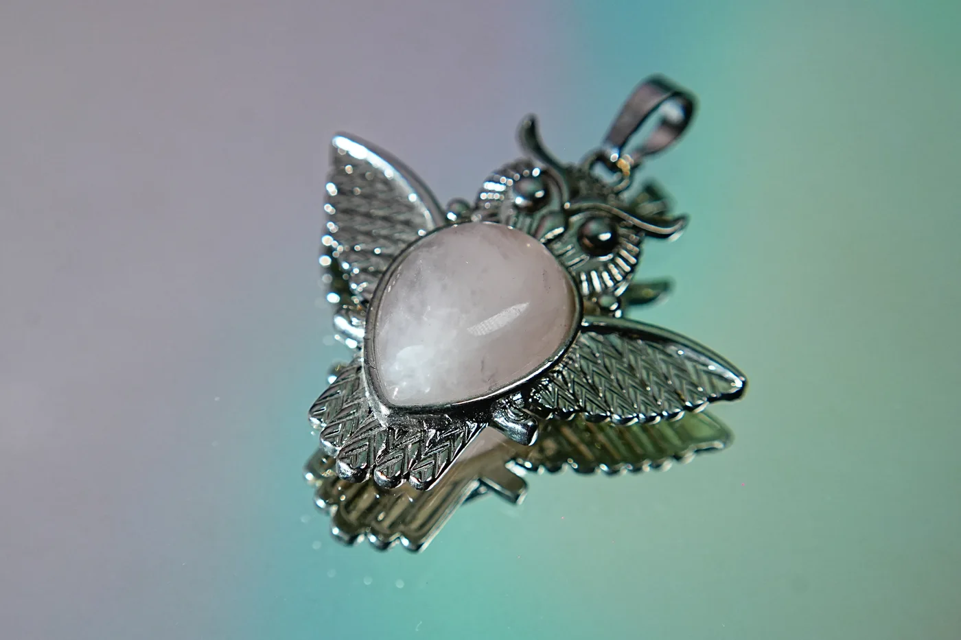 Rose Quartz Pendant thumbnail 2