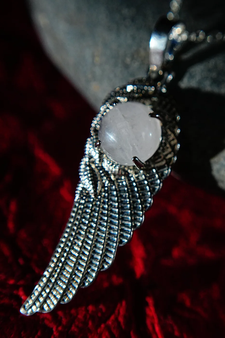 Rose Quartz Pendant thumbnail 2