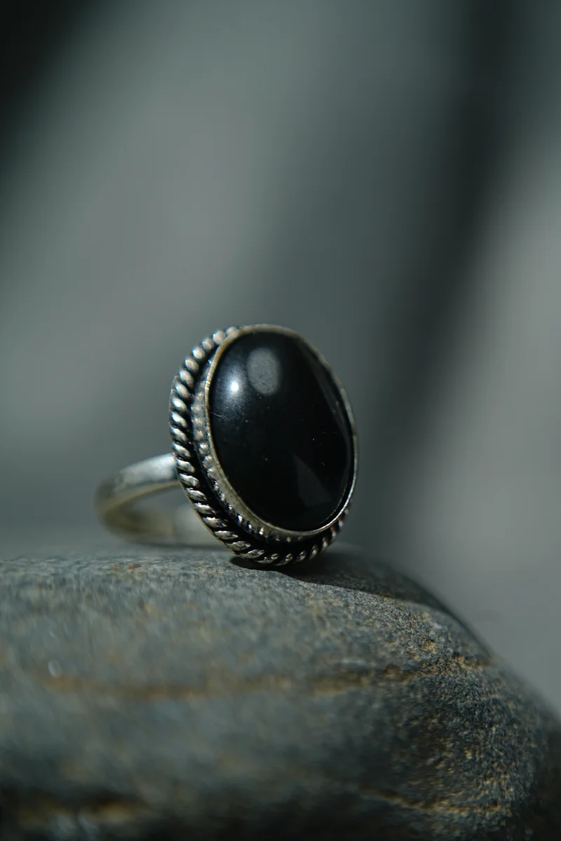 Black Onyx Ring thumbnail 3