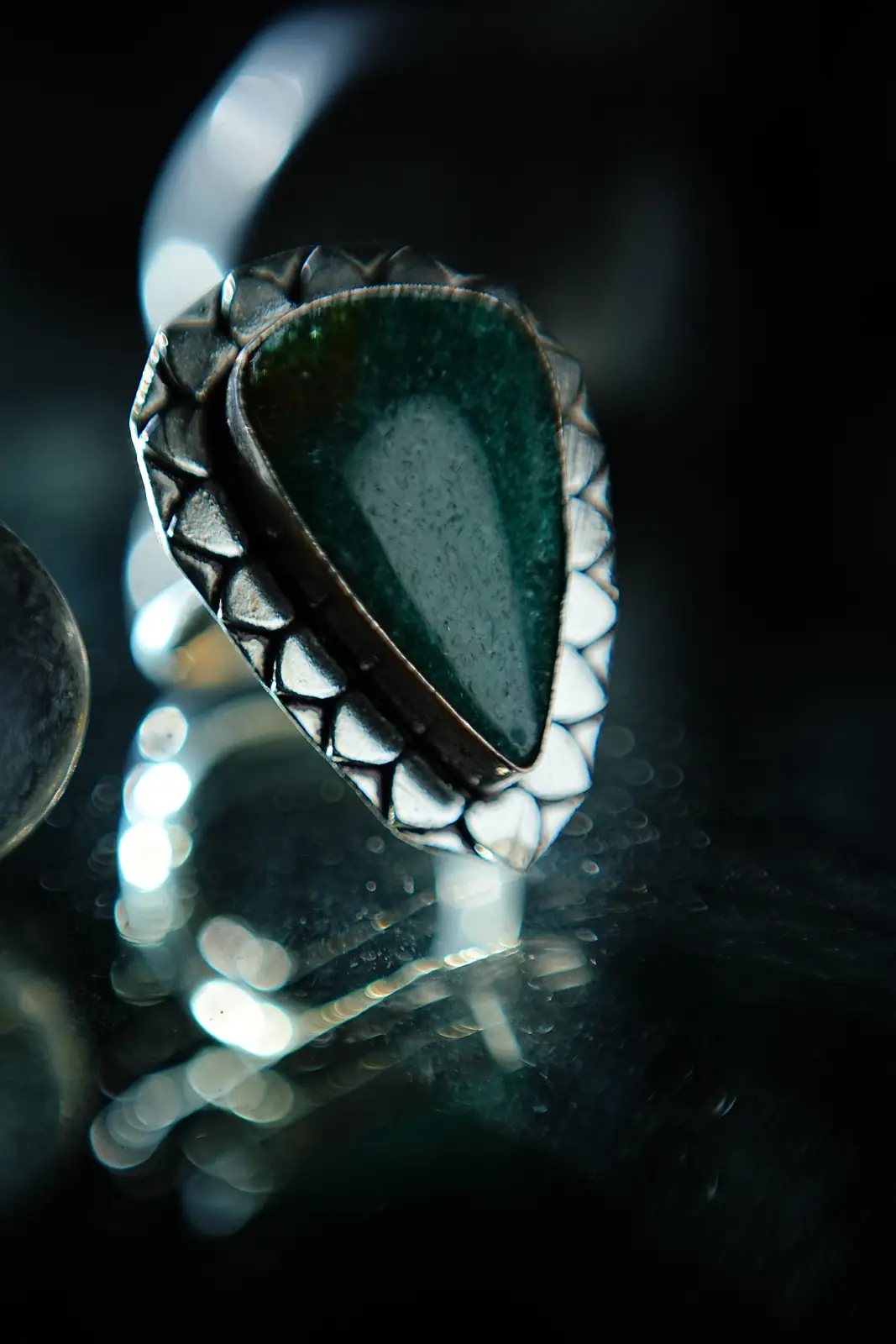 Green Aventurine Ring thumbnail 3