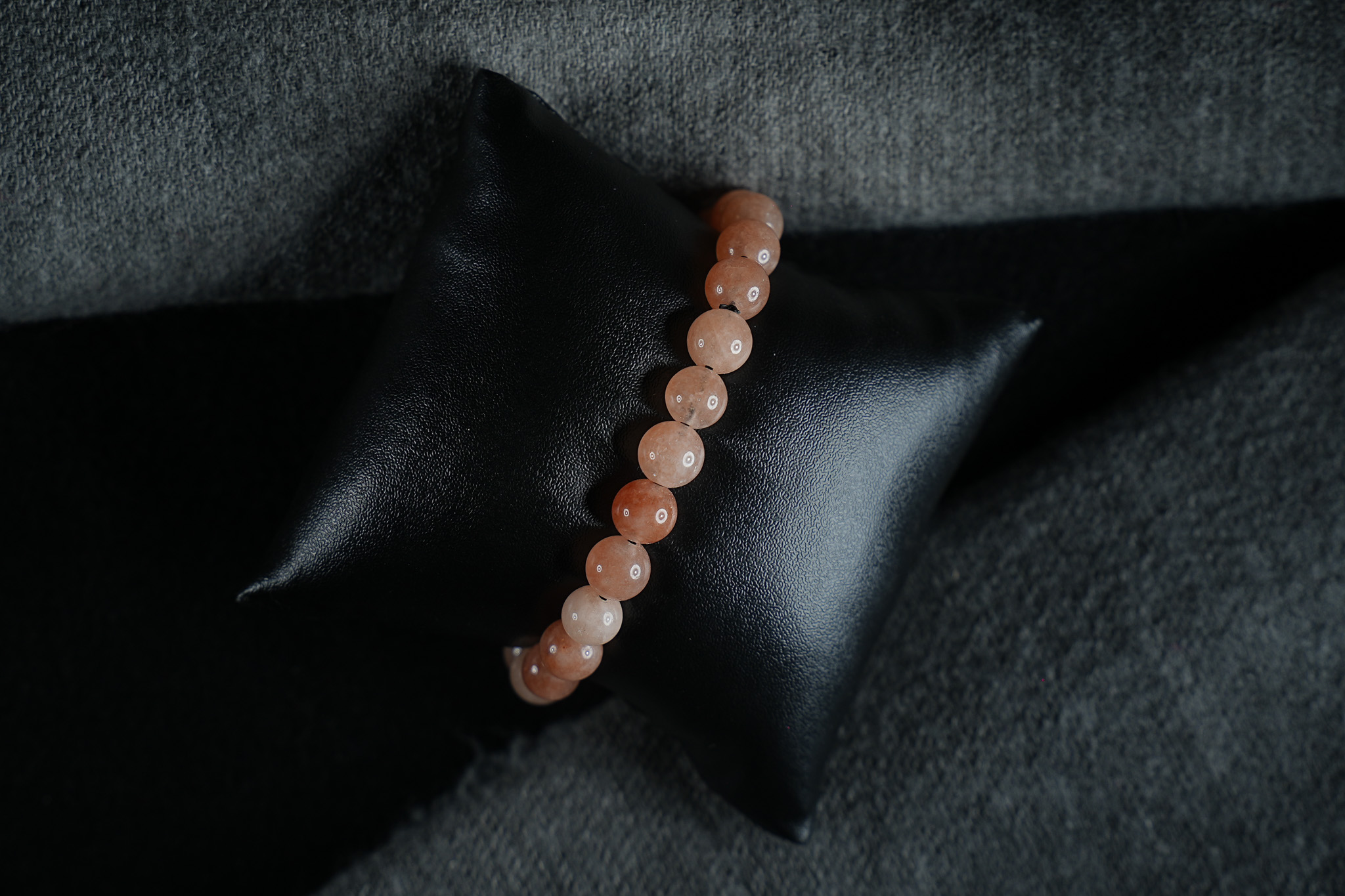 Peach Moonstone Bracelet thumbnail 3