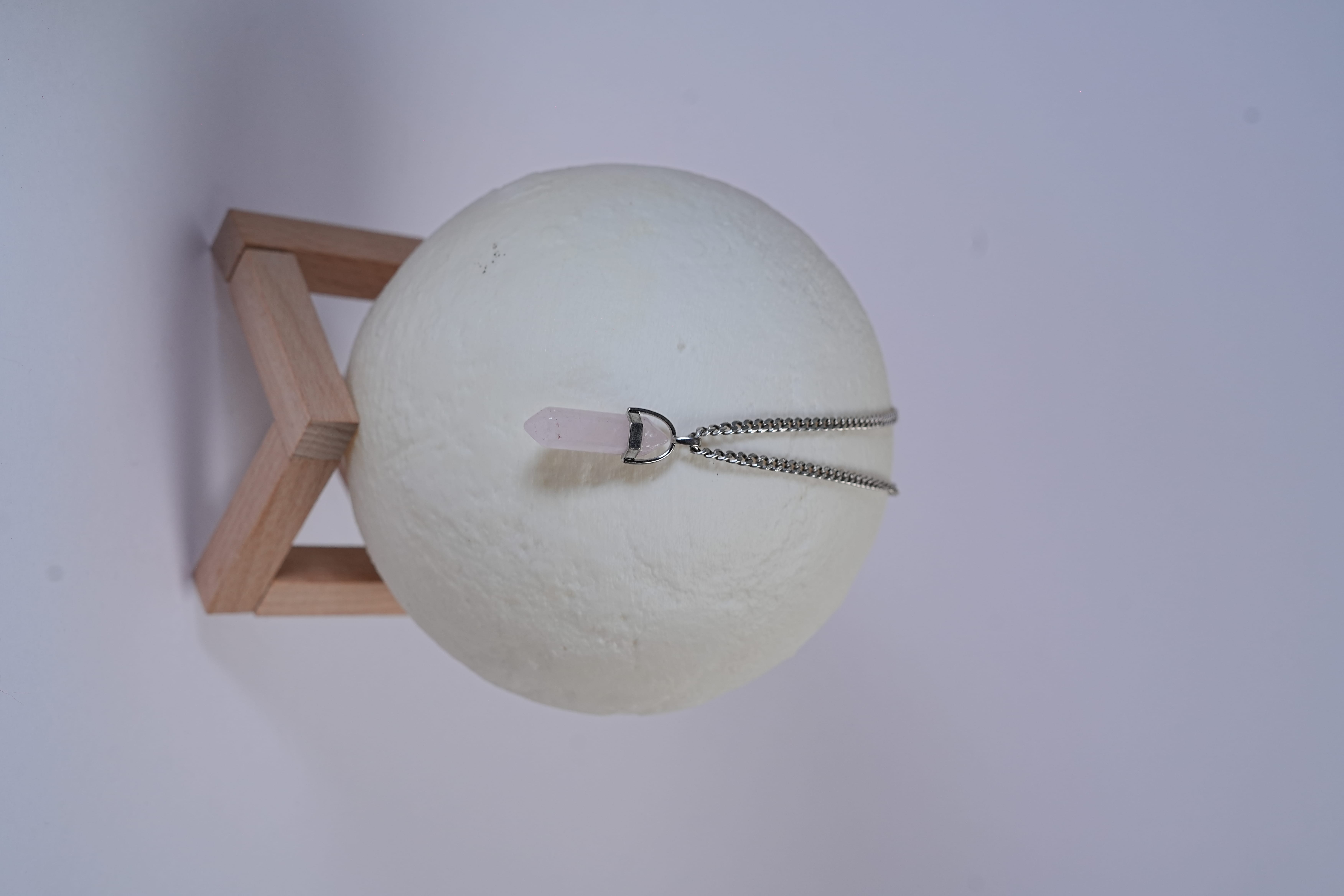 Rose Quartz Pendant thumbnail 2